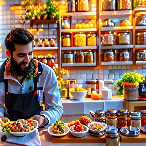 012_A man sitting at a table in front of bowls of spices..png